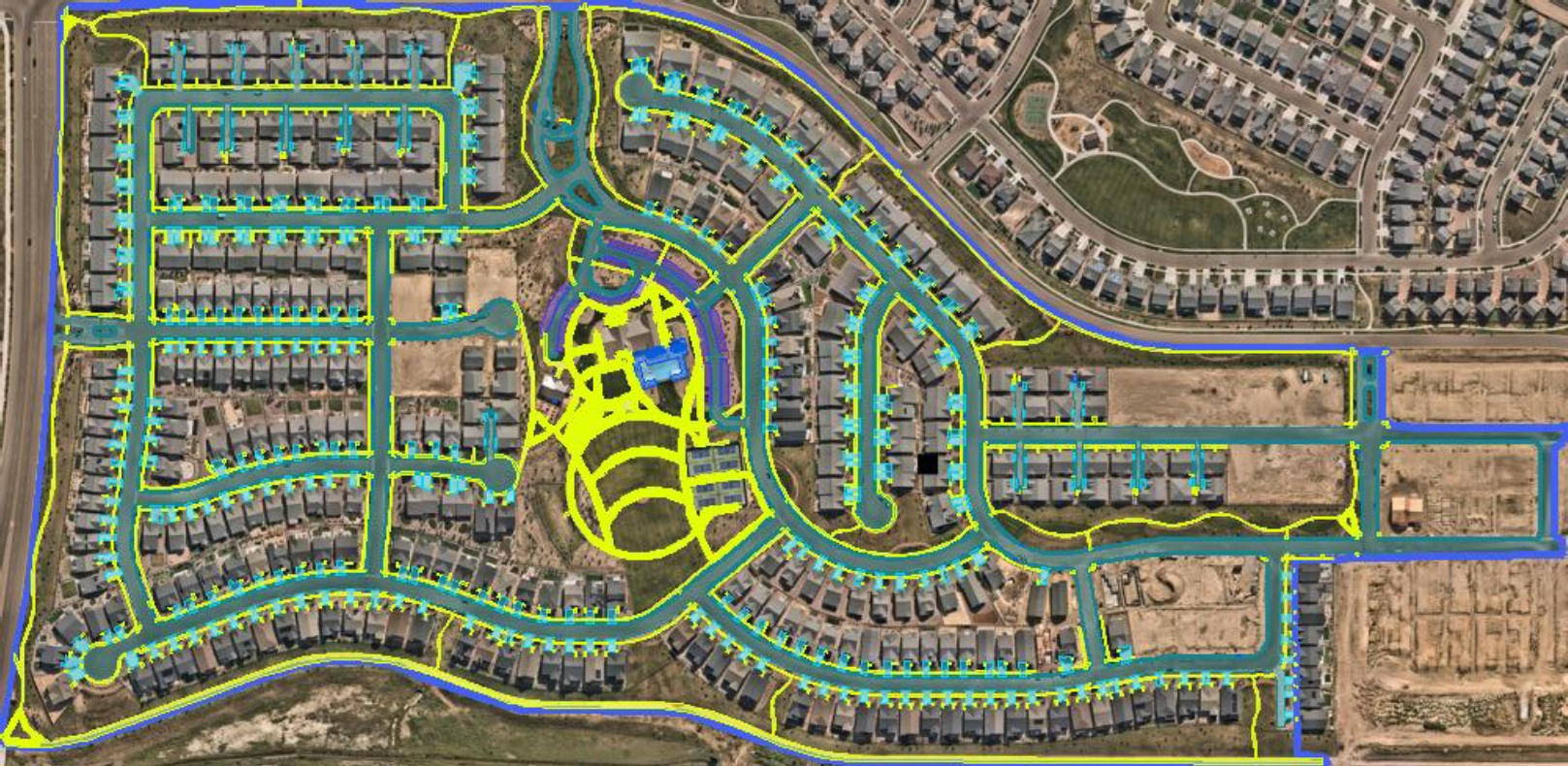 SNOW PLOW MAP